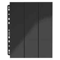 18-POCKET PAGES SIDE-LOADING BLACK
