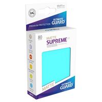 MATTE SUPREME UX SLEEVES AQUARINE 80