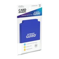 CARD DIVIDERS STANDARD BLUE 10