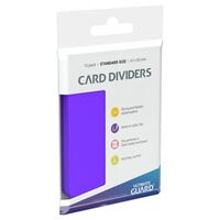 CARD DIVIDERS STANDARD PURPLE 10