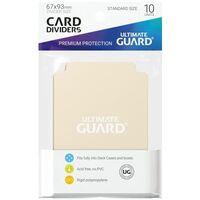 CARD DIVIDERS STANDARD SAND 10