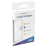 CARD DIVIDERS TRANSPARENT (10)
