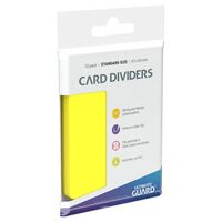 CARD DIVIDERS STANDARD YELLOW 10