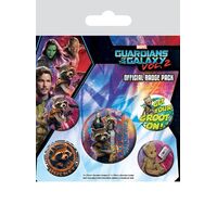 Guardians of the Galaxy Vol. 2 Pin Badges 5-Pack Rocket & Groot