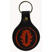 Lord of the Rings Leather Keyring Eye of Sauron