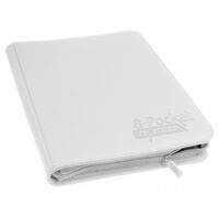 ZIP FOLIO 8-POCKET XENOSKIN WHITE