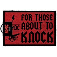 AC/DC Doormat For Those About To Knock