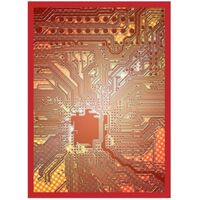 LEGION GLOSS SLEEVES RED CIRCUIT (50)