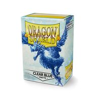 Dragon Shield Clear Blue Matte Sleeves