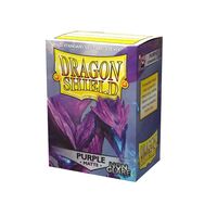 Dragon Shield Purple Matte Sleeves Non-Glare