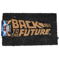BACK TO THE FUTURE DOORMAT LOGO