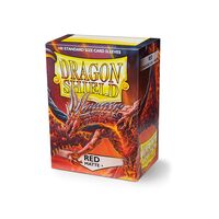 Dragon Shield Red Matte Sleeves