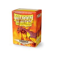 Dragon Shield Orange Matte Sleeves