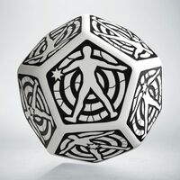 Hit Location D12 White & Black