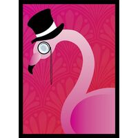 LEGION DOUBLE MATTE SLEEVES FLAMINGO