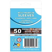 Standard Card Game Matte Blue MCG Sleeves