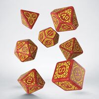 STARFINDER DAWN OF FLAME DICE SET