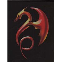 Four pocket Tribal Dragon portfolio