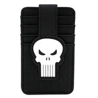 MARVEL BY LOUNGEFLY CARD HOLDER PUNISHER SKULL