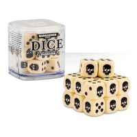 DICE SET 12mm BONE