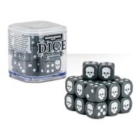 DICE SET 12mm GREY
