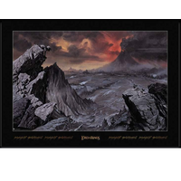 Lord of the Rings Mount Doom Collector Print 50x70cm