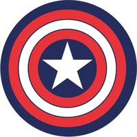 MARVEL CARPET CAPTAIN AMERICA 80cm