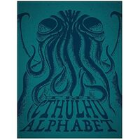Cthulhu Alphabet - Cerulean Foil (HB)