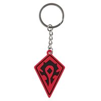 WORLD OF WARCRAFT BFA HORDE KEYCHAIN