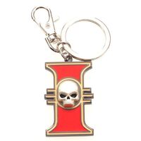 WARHAMMER 40K METAL KEYCHAIN INQUISITION EMBLEM