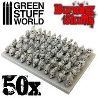 BURNING SKULLS (50)