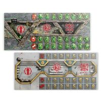 Blood Bowl Skaven & Dwarf Pitch & Dugouts