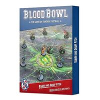 Blood Bowl Skaven & Dwarf Pitch & Dugouts