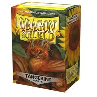 Dragon Shield Tangerine Matte Sleeves
