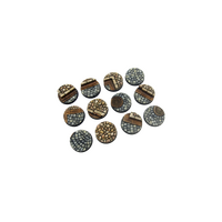 Cobblestone Bases Round 25mm (5)
