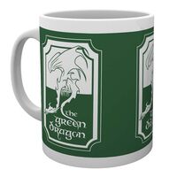 Lord of the Rings Green Dragon Ceramic  Mug