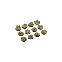 Wood Bases Round 25mm (5)
