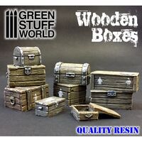 WOODEN BOXES (RESIN)