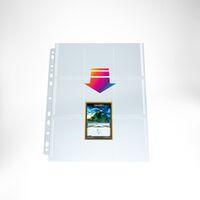 Gamegenic Ultrasonic 9-Pocket Page Clear Top-Loading