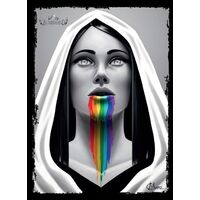 Zauberhand® Art Sleeves 3: Rainbow Face