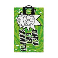 RICK & MORTY DOORMAT GET SCHWIFTY