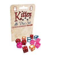 Kitten D6 Dice Set