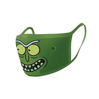 FACE COVERS 2-PACK RICK & MORTY PICKLE RICK