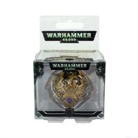 WARHAMMER 40K METAL KEYCHAIN CUSTODIAN SHOULDER