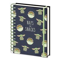 NAPS AND SNACKS STAR WARS A5 NOTEBOOK