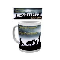 Lord of the Rings Fellowship Mug Ceramic