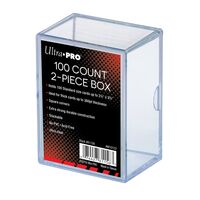 2-Piece Box Clear 100-Count