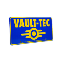 Fallout Vault-Tec Metal Sign