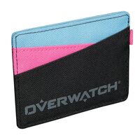 Overwatch D.Va Travel Card Wallet Black and Blue