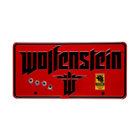 Wolfenstein New Colossus Metal Sign (Metal Stamped / Embossed) Size : 30 x 15 cm